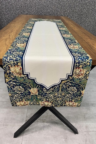 Geleneksel Desenli Runner 40x140 Cm Renkli