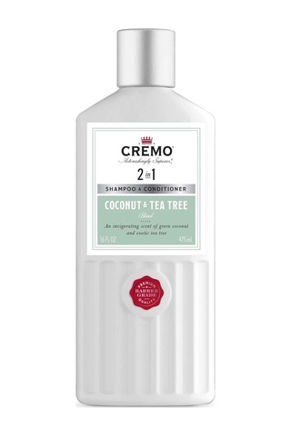 Cremo 2in1 Coconut & Tea Tree Şampuan ve Saç Kremi 473ML