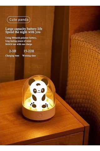 Metabagua Led Gece Lambası Twpf8c Pembe