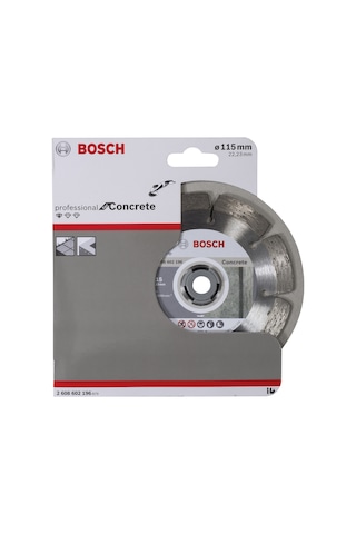 Bosch Standard For Concrete 115 Mm Elmas Kesme Diski - 2608602196