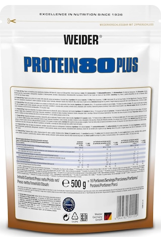 Weider 80 Plus Casein + İsolate + Whey + Egg Yumurta Komplex Pr