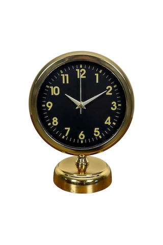 Klas Gold 25 X 20 Cm Metal Masa Saati Çok Renkli