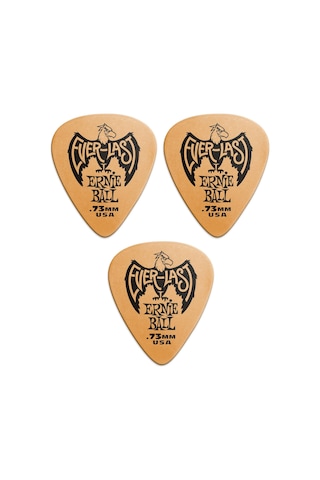Ernie Ball P09190-3 Gitar Penası 3 Adet Everlast 0.73 Mm Turuncu
