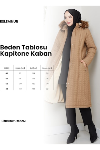 Eslemnur Kapitone Kaban Dkap0001 Haki