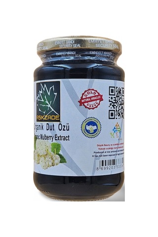 Aşıkzade Organik Dut Özü 370 ML