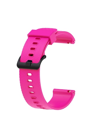 Galaxy Watch Active 2 44mm Krd-46 20mm Uyumlu Nrtk Kordon-pembe Koyu