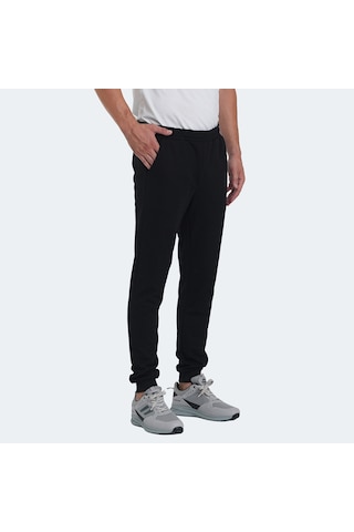 Slazenger RICHA Erkek Cepli Dar Paça Siyah Eşofman Altı