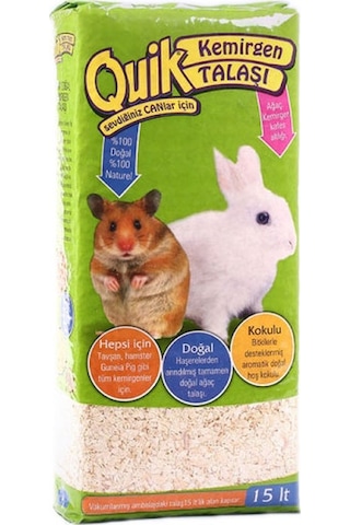 Quik Kemirgen Talaşı 15 L 10'lu