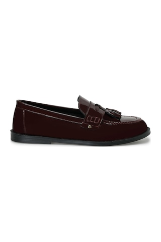 Butigo 25k-2020 Bordo Kadın Loafer 000000000102042783