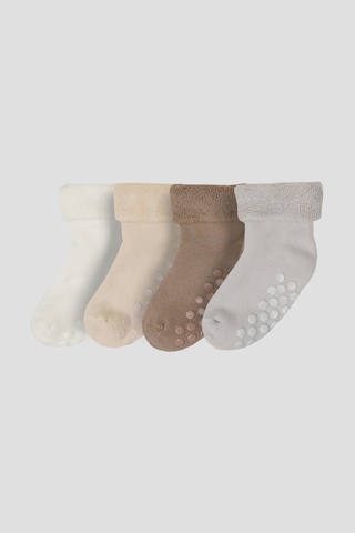 Defne Baby 4 Çift Havlu Pamuklu Kışlık Çocuk Ve Bebek Soket Çorap Renkli