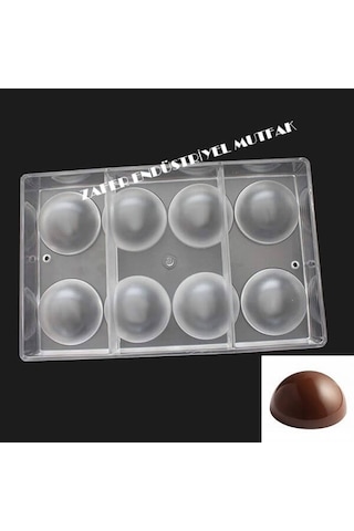 Polikarbon Çikolata Kalıbı, Küre 40 gr. Zem