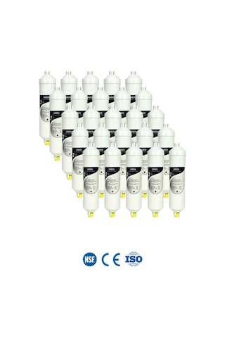 Sumarkt Kapalı Kasa Su Arıtma Cihazı Yeni Seri Inline 3 Aşamalı Toptan 25 Takım Filtre Bakım Seti