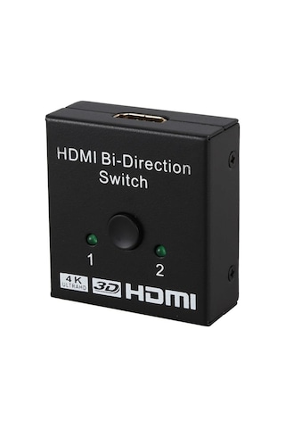 2 Port Çift Yönlü Hdmi Splitter Switch Çoklayıcı Çoğaltıcı