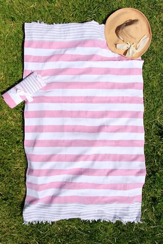 %100 Pamuk 90x160 Çizgili Peştemal / Plaj Multi