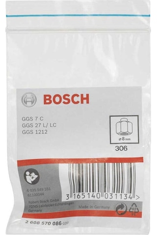 Bosch GGS 7C-27 LC Sıkma Somunlu Penset 8 mm