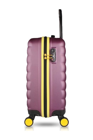 My Valice Colors Abs Küçük Kabin Boy Mürdüm Valiz Mürdüm