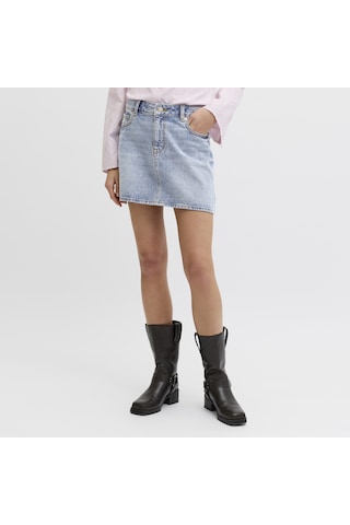 Jack & Jones Kadin Kot Etek - Laura - 12289304 Light Blue Denim