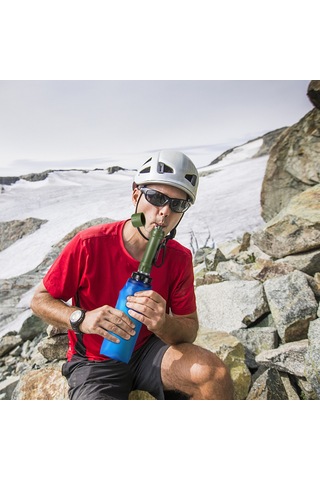 Teltree K8659 Katlanabilir Su Filtreli Şişe Ve K8612m Filtreli Pipet Seti - Kamp, Doğa Yürüyüşü Ve Acil Durumlar İçin Diğer