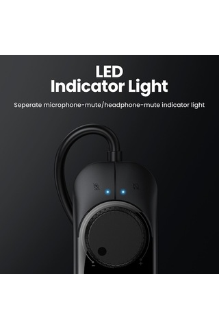 Ebitda Ugreen 50599 Usb Ses Adaptörü 3.5mm Mic 1m, Harici Ses Kartı, Trrs Ctıa Destekli