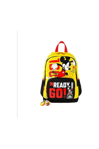 Disney Mickey Rox Go İlkokul Çantası 17856 Çok Renkli
