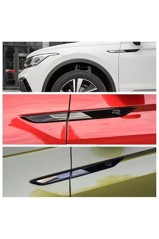 Tiguan R Çamurluk Logoları 4 Parça 0