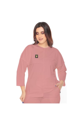 Lady Majestic Cotton 1. Kalite Büyük Beden Özel Tasarım Eşofman Takımı A.mercan Mercan