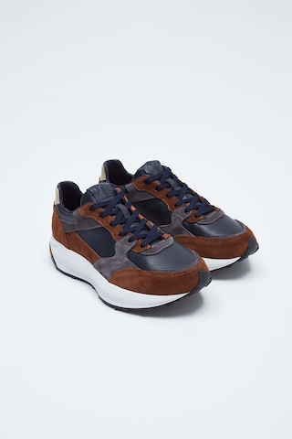Tamer Tanca Erkek Hakiki Deri Taba Sneakers & Spor Ayakkabı 698 1053-4 Erk Ayk Sk23/24 Taba Suet/lacı Taba