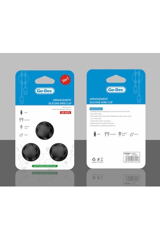 Go Des GD-G076 Kablo Düzenleyici ZORE-258852 Sarı