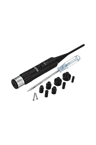 Sıfırlama Kapsamı İçin. Lazer İşaretleyici İla 12ga Kalibre İçin Kırmızı 177 Kit Kolimatör 12 Adapt Siyah