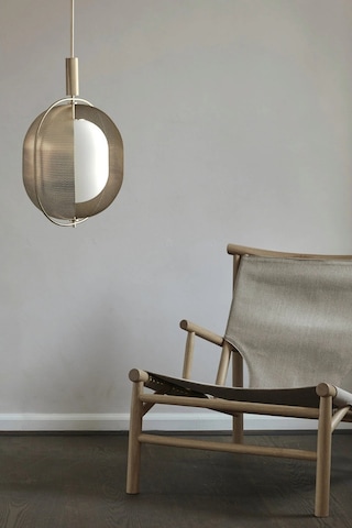 101 Copenhagen Pearl Pendant Chrome Opal Cam Japon Fener Esintili, Dekoratif Tasarım Sarkıt Aydınlatma Pirinç