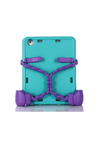 iPad Uyumlu  2 3 4 Zore Eva Boxer Tablet Silikon - Mor Arka Kapak