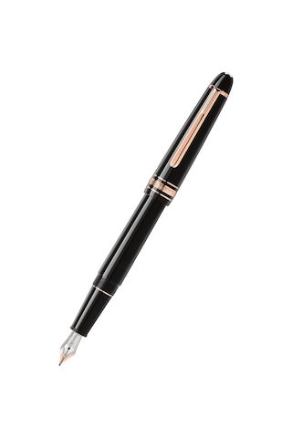 Montblanc Meisterstück Gül Altın Kaplamalı 149 Dolma Kalem 132093 Siyah
