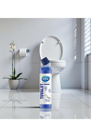 Efor Wc Temizleyici 6 Adet 750 Ml Tuvalet Kireç Ve Ferah Kokulu Hijyen