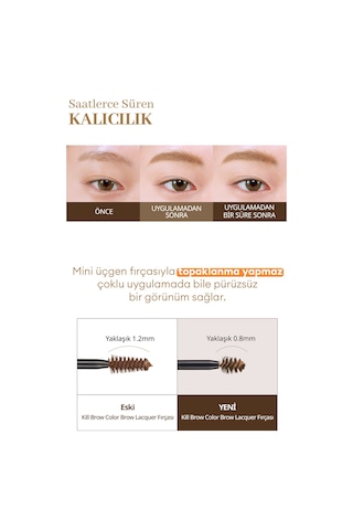 Clio Kill Brow Color Brow Lacquer 03 Peanut Brown