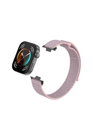 Kilifone - Huawei Watch Fit 3 Uyumlu - Kordon Metal Kordon Krd-03 - İndigo