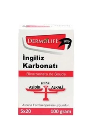 Dermolife İngiliz Karbonatı 100 Gr