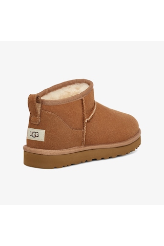 Ugg Classic Ultra Mini Erkek Kahverengi Bot Düz 1137391 Kahverengi