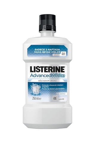 Listerine Advanced White Nane Aromalı Ağız Bakım Suyu 250 ML