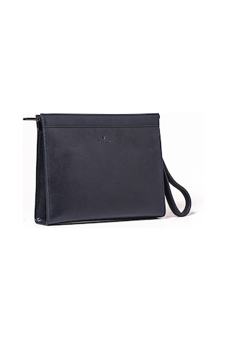 Navy El Çantası Erkek Diğer 4297 Vergelio Purse Matte Crystal Clutch Bag Mavi