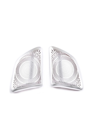 Mercedesbenz Gle İçin Uyumlu Gls Sınıf W167 X167 Alüminyum Alaşım Araba Kapısı Ses Hoparlör Tweeters Kapak Trim Aksesuarları