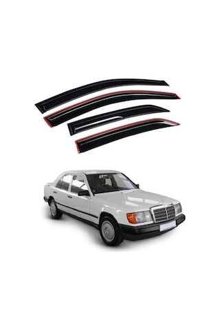 Mercedes E 200 Uyumlu Cam Rüzgarlığı 1990+ Sonrası Uyumlu Mugen