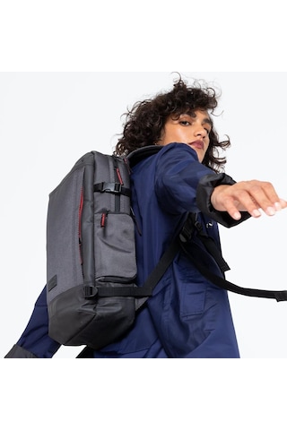 Eastpak Tecum M Cnnct Accent Grey Notebook Laptop Sırt Çantası Ek Gri