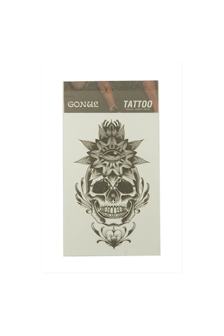 Kuru - 473 - Kafa Tattoo - Ilkestor - Dövme Sticker-11928317-beyaz