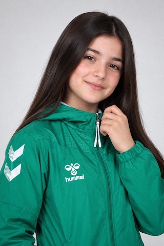 Hummel Oregon Çocuk Yağmurluk Yeşil