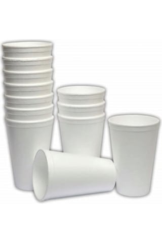 Köpük Bardak 100 Adet Bardakta Mısır Piknik Çay Servis Tek Kullanımlık