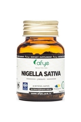 Afye Çörek Otu 600Mg 60 Kapsül Nigella Sativa Çörekotu