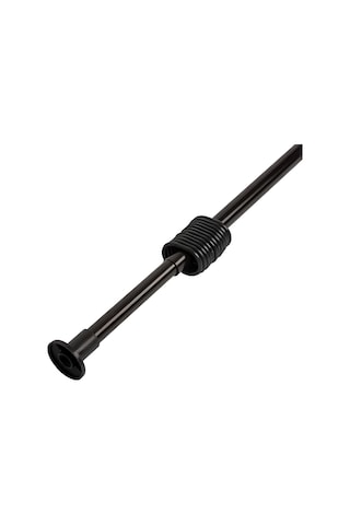 Banyo Perde Borusu 160cm-260cm Siyah Duş Perde Borusu Perde Askısı Duş Borusu Metal Siyah Banyo Perde Borusu 160cm-260cm Siyah Duş Perde Borusu Perde Askısı Duş Borusu Metal Siyah