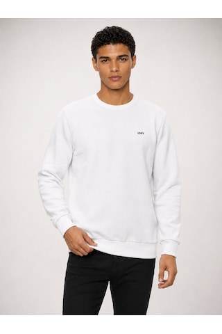 Loft Regular Fit Erkek Sweatshirt Lf2044038 Q1.v1 Beyaz