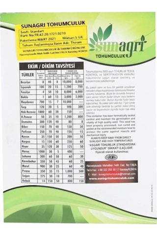 Crimson Sweet Karpuz Meyve Tohumu 10 Gr