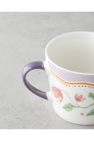 English Home Floral Heaven New Bone China Kupa 450 Ml Renkli Çok Renkli